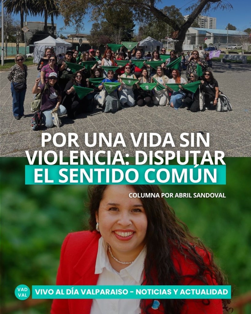 Por una vida sin violencia: disputar el sentido&nbsp;común