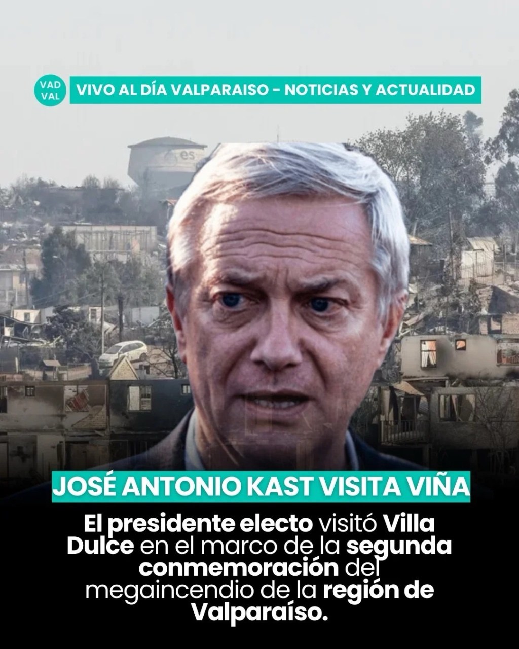 Presidente Electo visita Viña del Mar en 2do aniversario del&nbsp;megaincendio