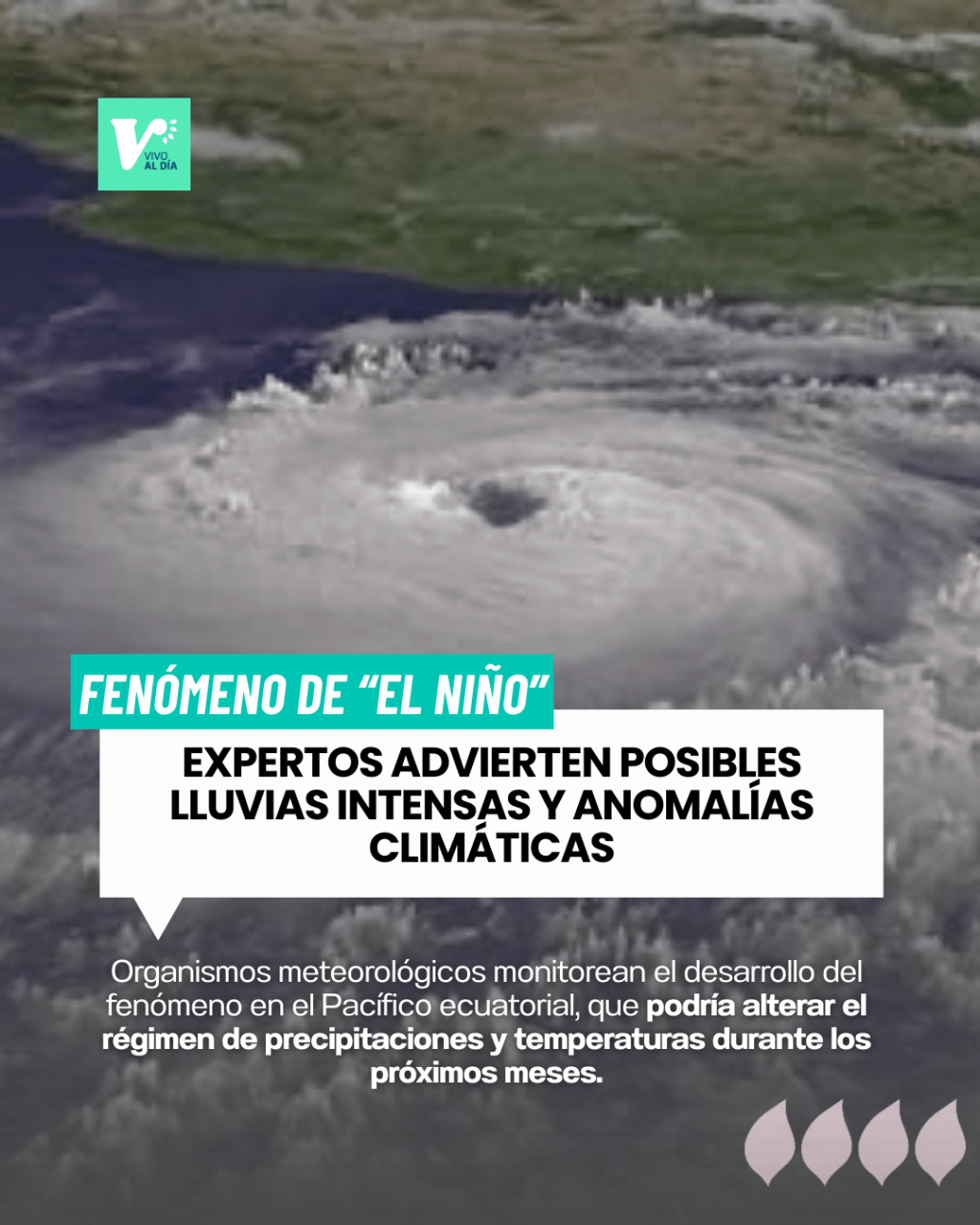 El Niño vuelve a amenazar a Chile: expertos advierten posibles lluvias intensas y anomalías&nbsp;climáticas